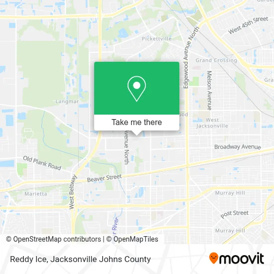 Reddy Ice map
