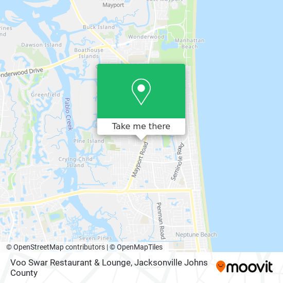 Mapa de Voo Swar Restaurant & Lounge