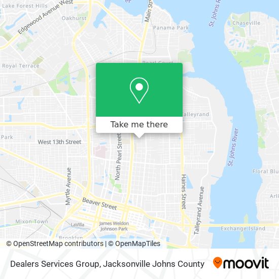 Dealers Services Group map