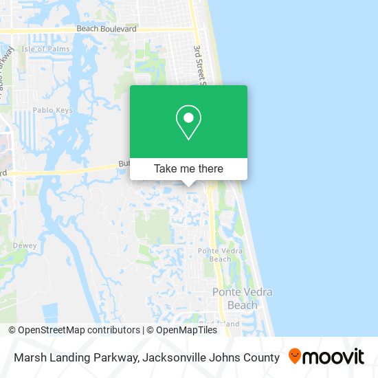 Marsh Landing Parkway map