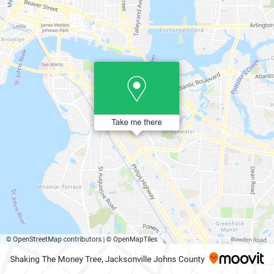 Mapa de Shaking The Money Tree