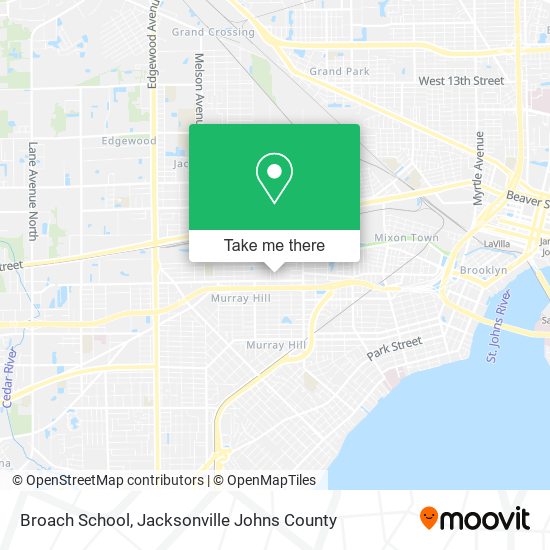 Broach School map