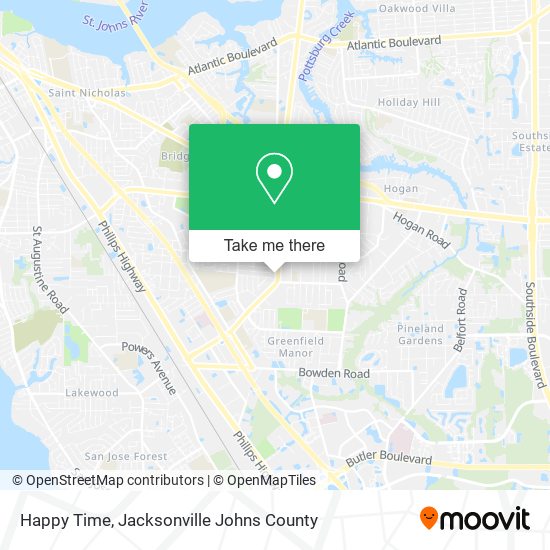 Happy Time map