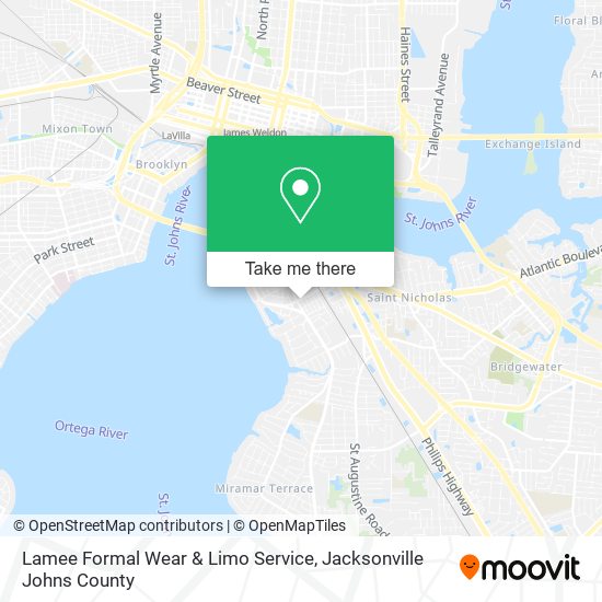 Lamee Formal Wear & Limo Service map