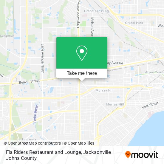Fla Riders Restaurant and Lounge map