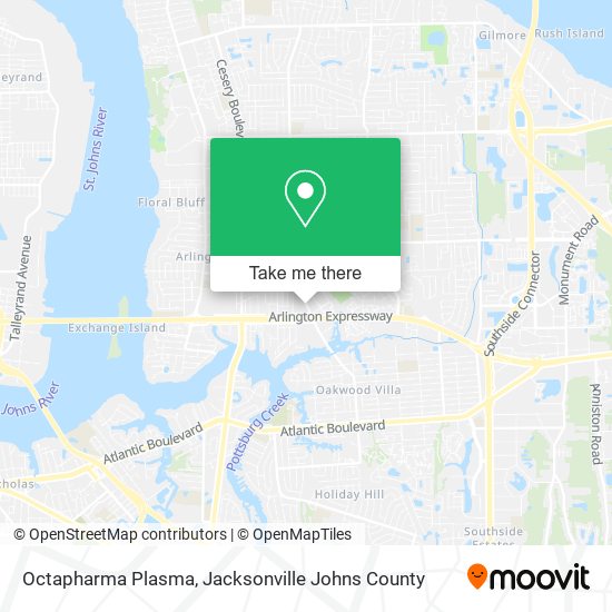 Octapharma Plasma map