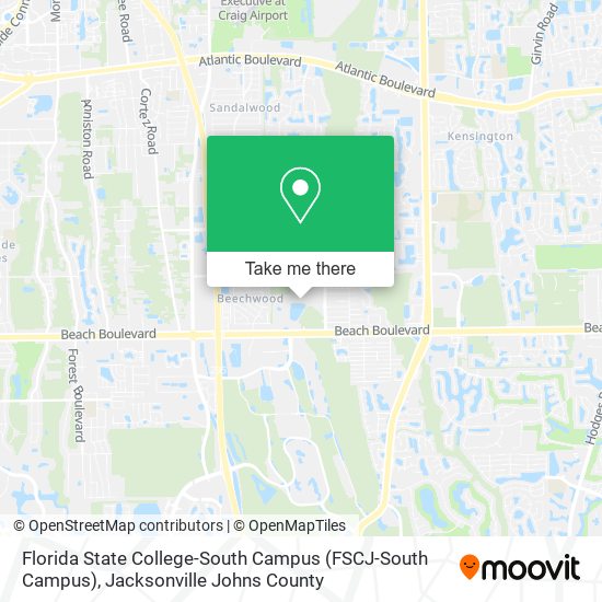 Fscj South Campus Map How To Get To Florida State College-South Campus (Fscj-South Campus) In  Jacksonville By Bus?