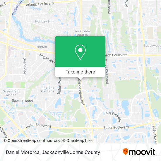 Daniel Motorca map