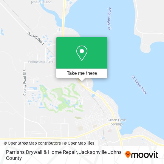 Parrishs Drywall & Home Repair map