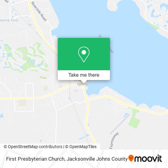 First Presbyterian Church map
