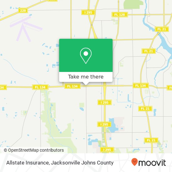 Allstate Insurance map