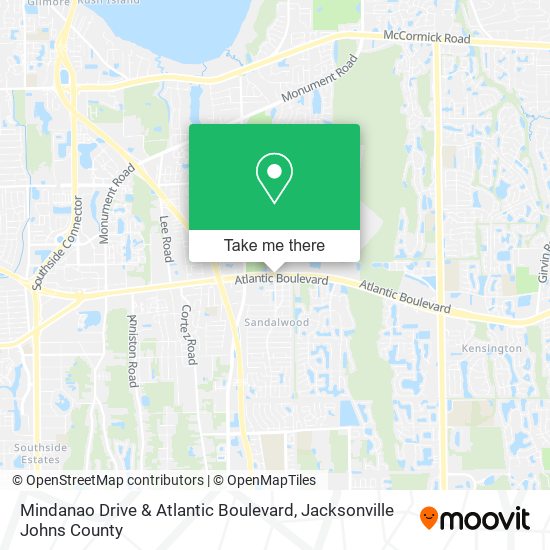 Mindanao Drive & Atlantic Boulevard map