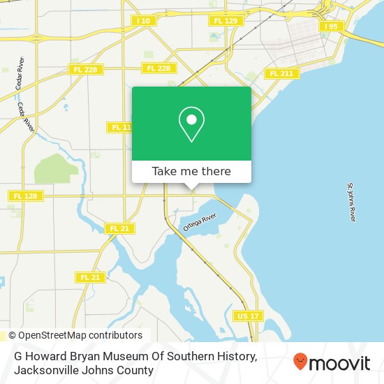 G Howard Bryan Museum Of Southern History map