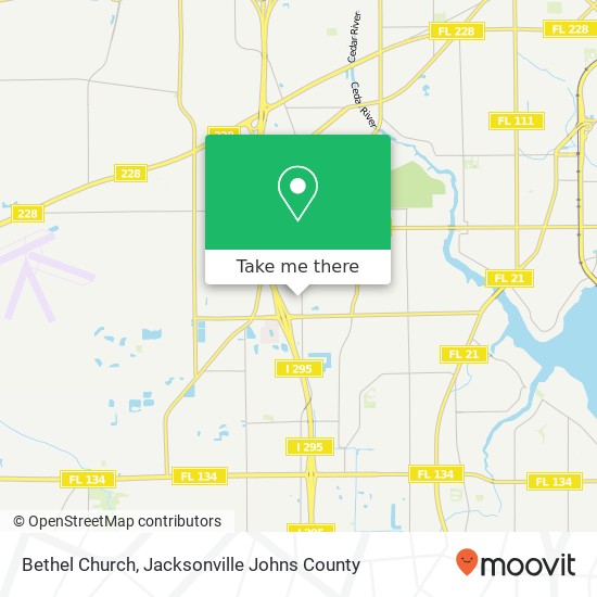 Bethel Church map