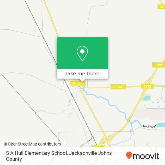 Mapa de S A Hull Elementary School