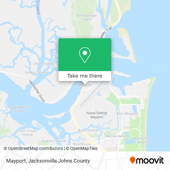 Mayport map