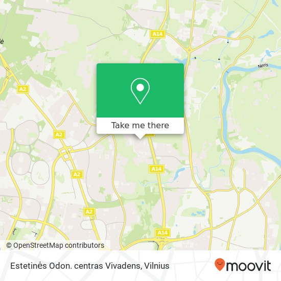Estetinės Odon. centras Vivadens map