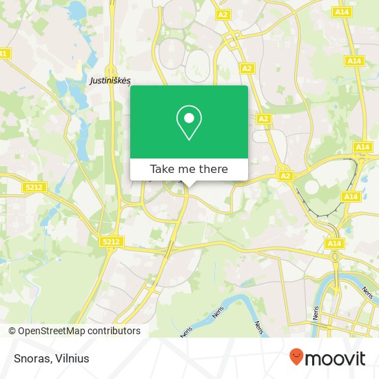 Snoras map