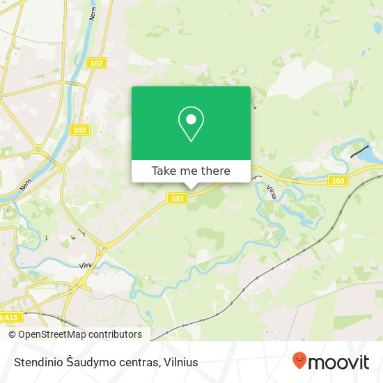 Stendinio Šaudymo centras map