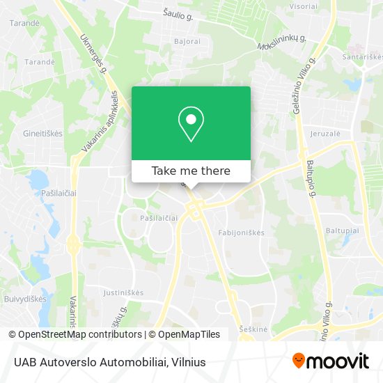 UAB Autoverslo Automobiliai map