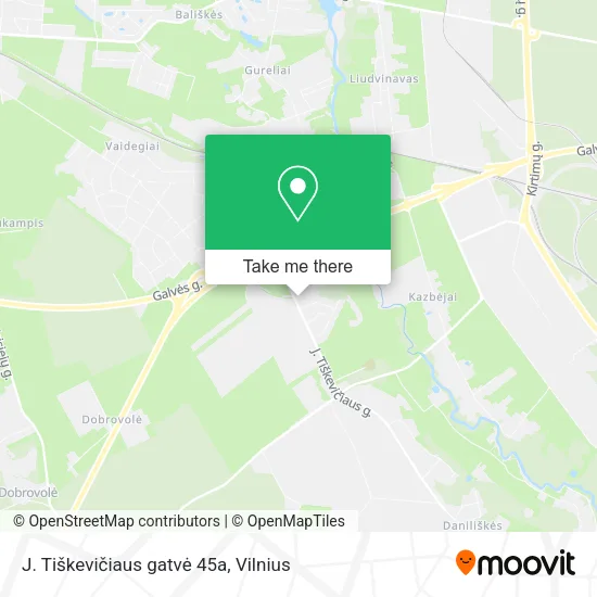 J. Tiškevičiaus gatvė 45a map