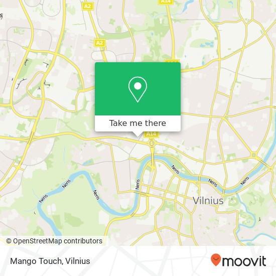 Mango Touch map