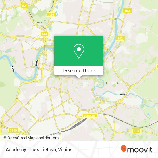 Academy Class Lietuva map