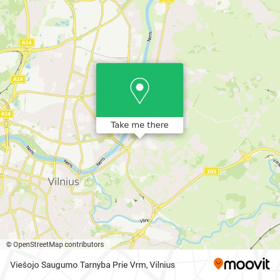 Viešojo Saugumo Tarnyba Prie Vrm map