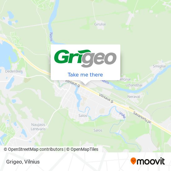 Grigeo map