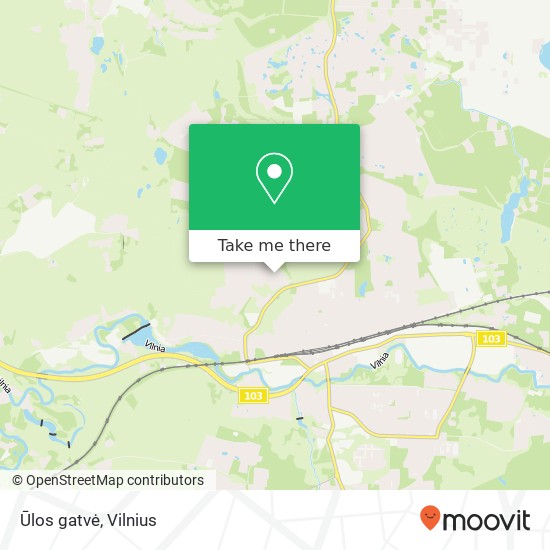 Ūlos gatvė map