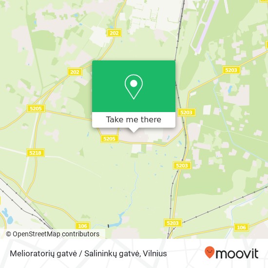 Melioratorių gatvė / Salininkų gatvė map