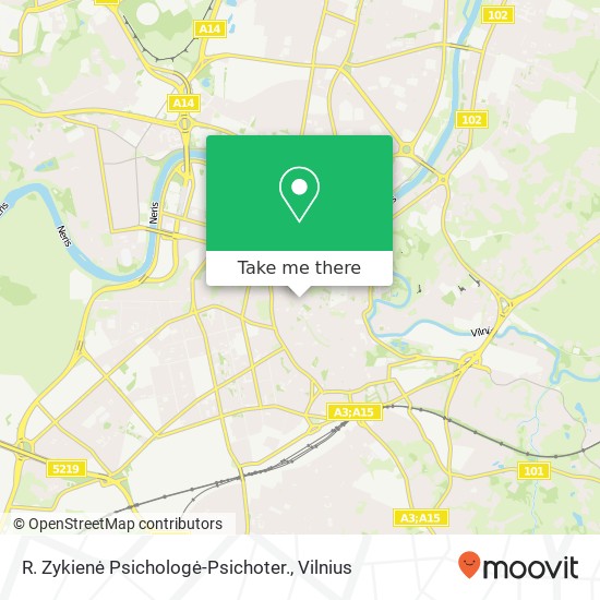 R. Zykienė Psichologė-Psichoter. map