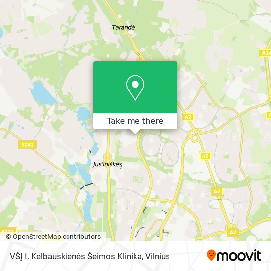 VŠĮ I. Kelbauskienės Šeimos Klinika map