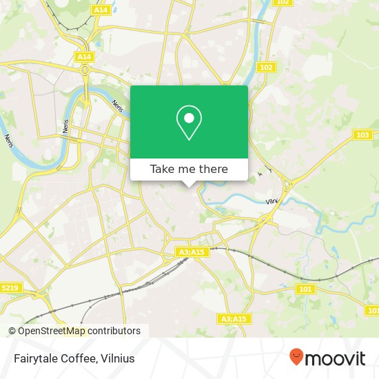 Fairytale Coffee map