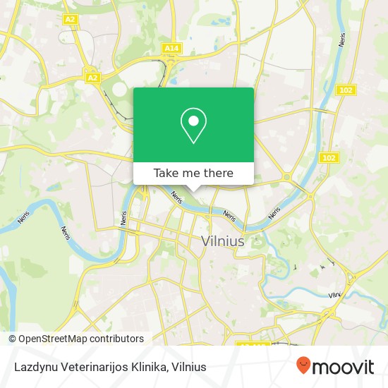 Lazdynu Veterinarijos Klinika map