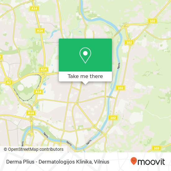 Derma Plius - Dermatologijos Klinika map