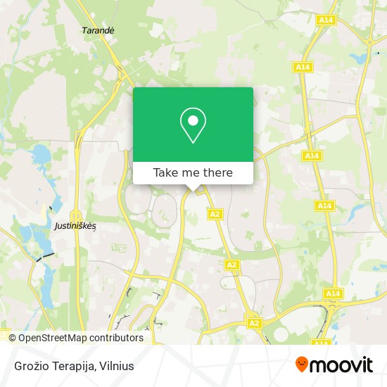 Grožio Terapija map