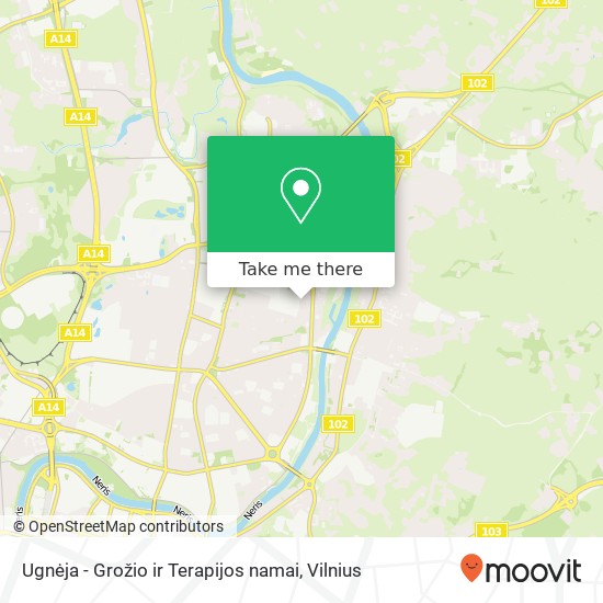 Ugnėja - Grožio ir Terapijos namai map