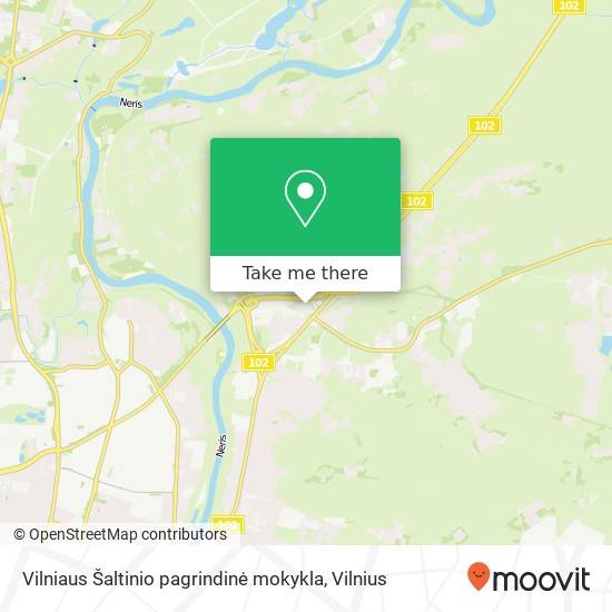 Карта Vilniaus Šaltinio pagrindinė mokykla