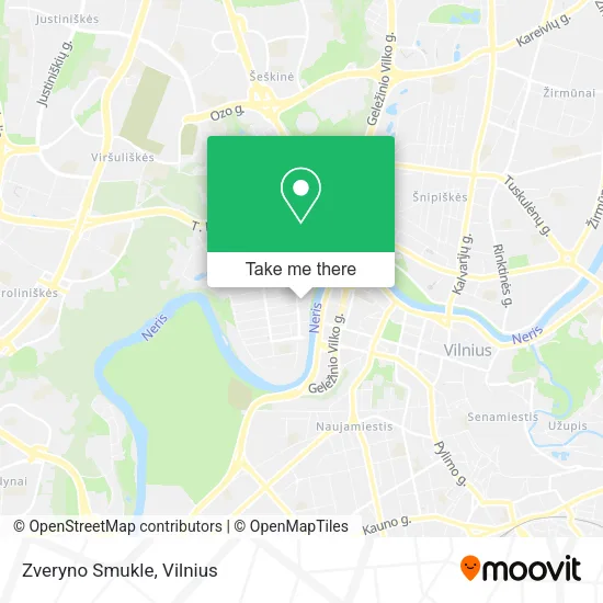Карта Zveryno Smukle