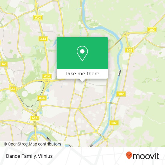 Dance Family map