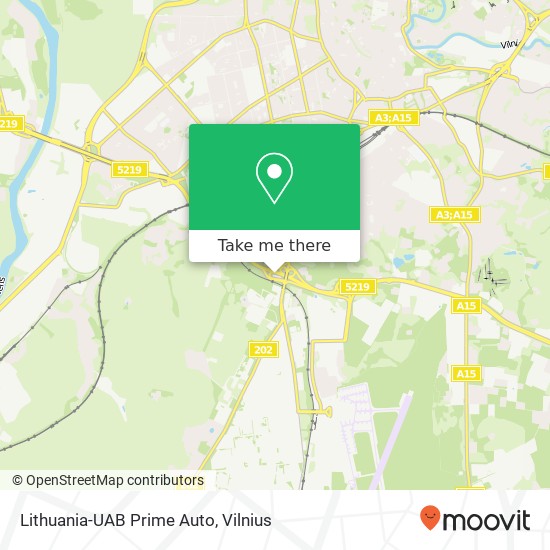 Lithuania-UAB Prime Auto map
