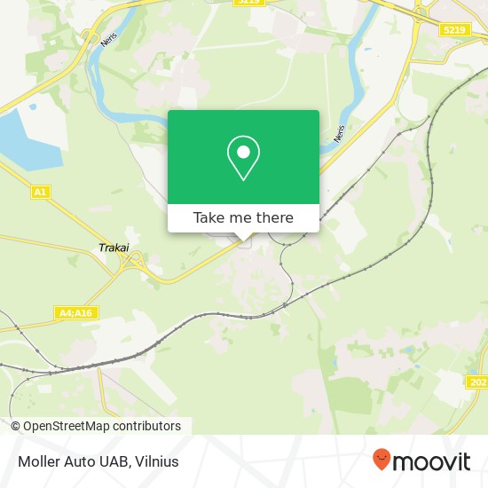 Moller Auto UAB map