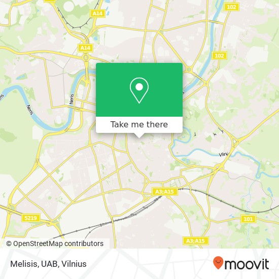 Melisis, UAB map