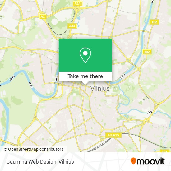 Gaumina Web Design map