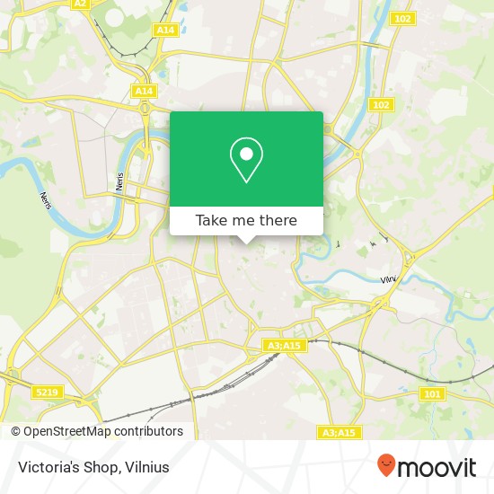 Карта Victoria's Shop