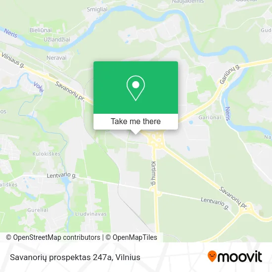 Карта Savanorių prospektas 247a