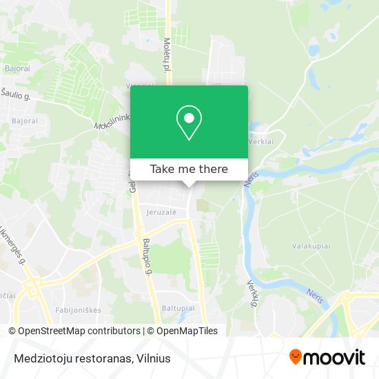 Medziotoju restoranas map