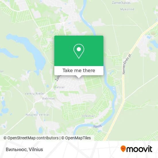 Вильнюс map