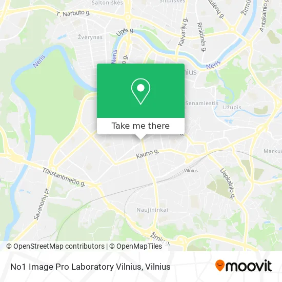 Карта No1 Image Pro Laboratory Vilnius